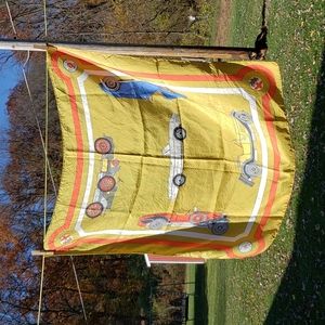 Vintage Italian silk scarf